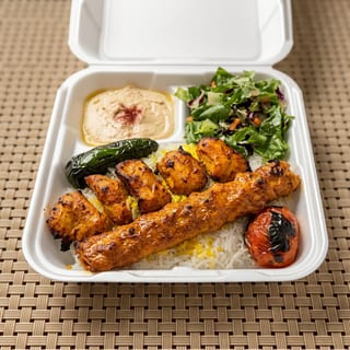 Chicken Soltani Kabob