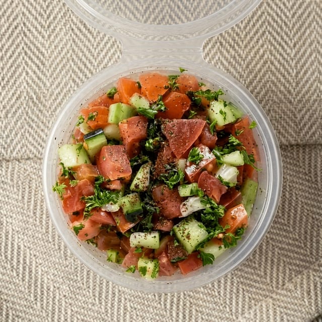 Shirazi Salad.
